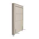Ver imagem 3 de Cabeceira Cama Box Casal Queen 160cm Paolla P02 Facto Pérola - Mpozenato
