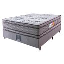 Ver imagem 5 de Cama Box Casal Colchão Ortofirm + Box 138x188x71 Double Face Espuma D45 Cinza