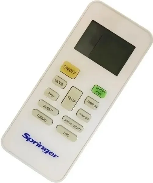 Controle Remoto Ar Springer Rg52b/ce Rg52b/e Rg52b/bgce - 2