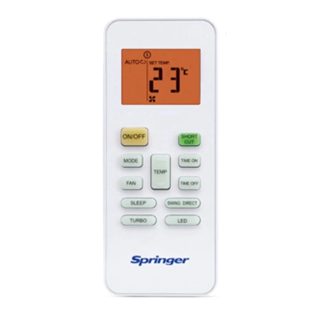 Controle Remoto Ar Springer Rg52b/ce Rg52b/e Rg52b/bgce - 3
