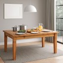 Ver imagem 1 de Mesa de Jantar 1,5x1,5 m Madeira Maciça Mhm