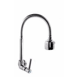 Torneira Gourmet Cozinha Parede 2 Jatos 1/4 Volta