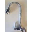 Ver imagem 2 de Torneira Gourmet Cozinha Parede 2 Jatos 1/4 Volta