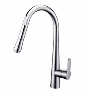 Torneira Monocomando Gourmet Cromada com Ducha Extensível Gbs05-c