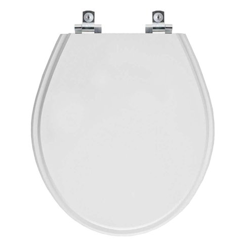 Assento Sanitário Soft Close Studio Cinza Real para Vaso Deca