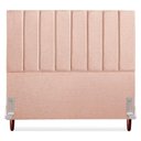 Ver imagem 5 de Cabeceira Casal 140 Cm com Frame Carla Linho Rose Artte