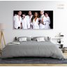 Quadro decorativo Rebeldes RBD com Tela em Tecido Canvas 130x60 - 6