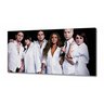 Quadro decorativo Rebeldes RBD com Tela em Tecido Canvas 130x60 - 2