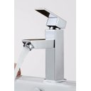 Ver imagem 1 de Torneira Monocomando Banheiro Quadrada Bica Media Gbs16