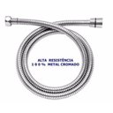 Ver imagem 3 de Ducha Higiênica Metal Cromado Registro Luxo 1/4 Volta