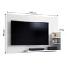 Painel para TV até 43 Polegadas 3 Prateleiras Exclusive Mavaular - 3