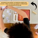 Ver imagem 3 de Lousa Montessori Sensorial | Alfabetização Infantil | Coordenação Motora e Escrita
