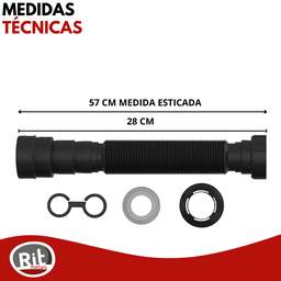 Torneira Banheiro Bancada Preto + Sifão + Valvula + Engate:preto - 7