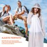 Capa de Chuva Transparente em Pvc para Mulher - Tamanho M - 3