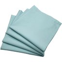 Ver imagem 1 de Kit 4 Guardanapos de Tecido Algodão Verde Turquesa 39cmx39cm