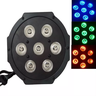 Canhão Jogo De Luz 7 Leds Rgb Strobo Iluminação Palco - 1