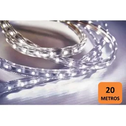 Fita LED 5W 60 LEDs Caixa com 20 Metros 220V IP67 Taschibra - 1