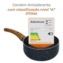 Ver imagem 3 de Panela Antiaderente Revestimento Cerâmico de Indução Granito Cinza Yafo 18cm - Lehaví