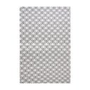 Ver imagem 2 de Tapete Para Sala ou Quarto Antiderrapante 1,50M x 1,32M Geométrico Branco e Preto