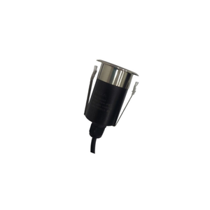 Balizador Solo Embutir Led 1,5w 2700k Antiofuscante Inox/pto - Prateado - Preto