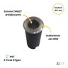 Balizador Solo Embutir Led 1,5w 2700k Antiofuscante Inox/pto - Prateado - Preto - 2