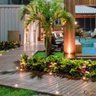 Balizador Solo Embutir Led 1,5w 2700k Antiofuscante Inox/pto - Prateado - Preto - 4