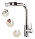 Ver imagem 1 de Torneira Gourmet Monocomando Misturador Prata 3 Jatos Extensivel Quente e Frio