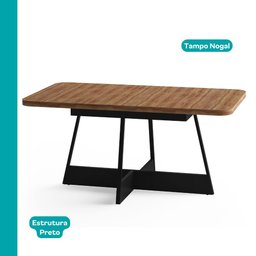Conjunto Sala de Jantar 6 Cadeiras Charlotte Carraro   - 5