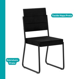 Conjunto Sala de Jantar 6 Cadeiras Charlotte Carraro   - 8