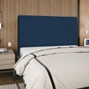 Ver imagem 2 de Cabeceira Cama Box Orgânica King 195cm Luna Suede C/frame Azul