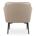 Ver imagem 7 de Poltrona Decorativa para Sala de Estar Cris L07 Couro Fendi - Mpozenato