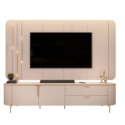 Painel e Rack para Tv até 75 Belufan Móveis