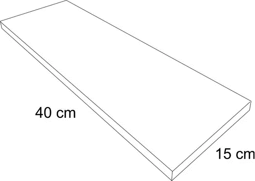 Kit 4 Prateleiras Parede 40x15 MDF