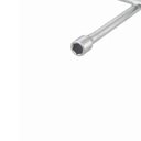 Ver imagem 5 de Chave de Roda Cruz com Espátula 17x19x21mm Cromada Aço Forjado Manutenção Automotiva Kala