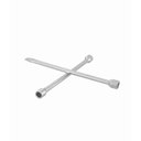 Ver imagem 1 de Chave de Roda Cruz com Espátula 17x19x21mm Cromada Aço Forjado Manutenção Automotiva Kala
