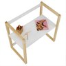 Mesa Infantil Desenho Regulável Madeira Montessoriana Suza Natural Branco Idimex - 7