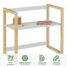 Mesa Infantil Desenho Regulável Madeira Montessoriana Suza Natural Branco Idimex - 9