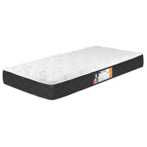 Colchão Solteiro Espuma D33 88x188x27cm Double Face Black&amp;white Air - Castor