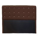 Ver imagem 1 de Cabeceira Cristal Suede Marrom 1,60 - Bandiera Decor