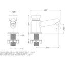 Ver imagem 2 de Torneira para Banheiro de Mesa Docol Pressmatic Compact 1/2"