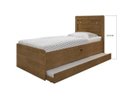 Ver imagem 3 de Cama Bau Solteiro Larissa Malbec Com cama auxiliar Dani Framar
