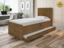 Ver imagem 4 de Cama Bau Solteiro Larissa Malbec Com cama auxiliar Dani Framar
