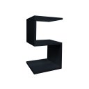 Ver imagem 3 de Mesa S Lateral de Apoio ou Mesa de Cabeceira Preto Laca