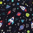 Ver imagem 1 de Papel de Parede Temático Espaço Sideral Baby - 3,00x0,50m