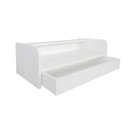 Ver imagem 7 de Escrivaninha Bancada Suspensa com Gaveta Mesa Notebook Branco