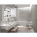 Ver imagem 7 de Armário Aéreo para Banheiro com Espelho Retrô Espelheira Branco Laca