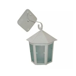 Luminária Arandela Colonial Parede Cor Branca - 1 Luminária Arandela Colonial Parede Cor Branca - 1