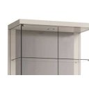 Ver imagem 2 de Cristaleira 2 Portas de Vidro Led Tifanny Off White - Imcal Móveis