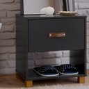 Ver imagem 6 de Toucador com Espelho para Quarto - Branco - Mod.3041 Cor:preto