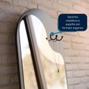 Ver imagem 3 de Toucador com Espelho para Quarto - Branco - Mod.3041 Cor:preto